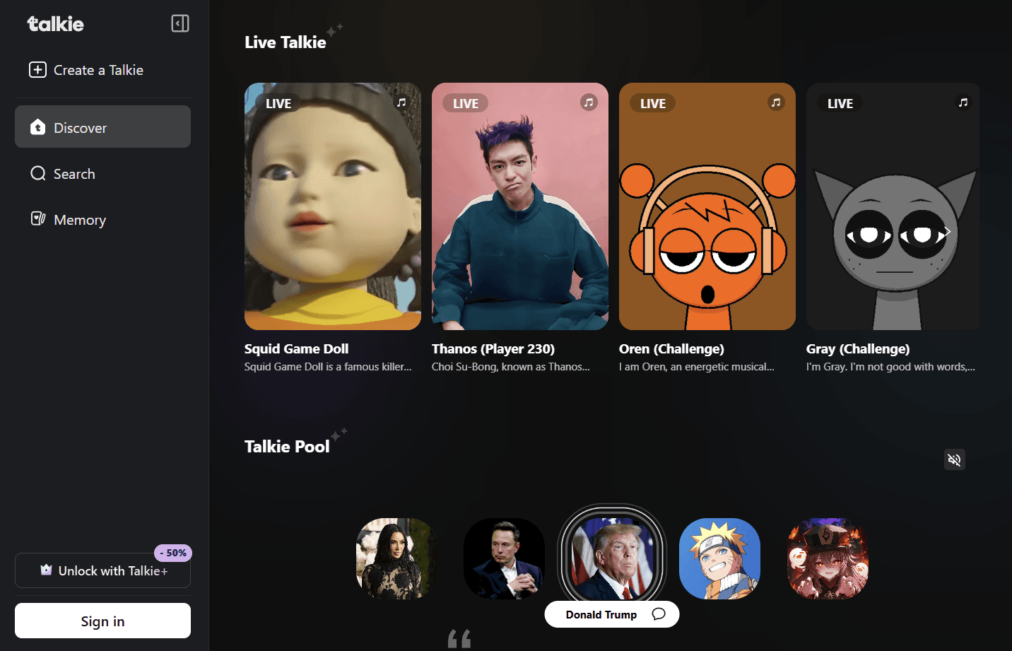 Talkie AI - Image 1