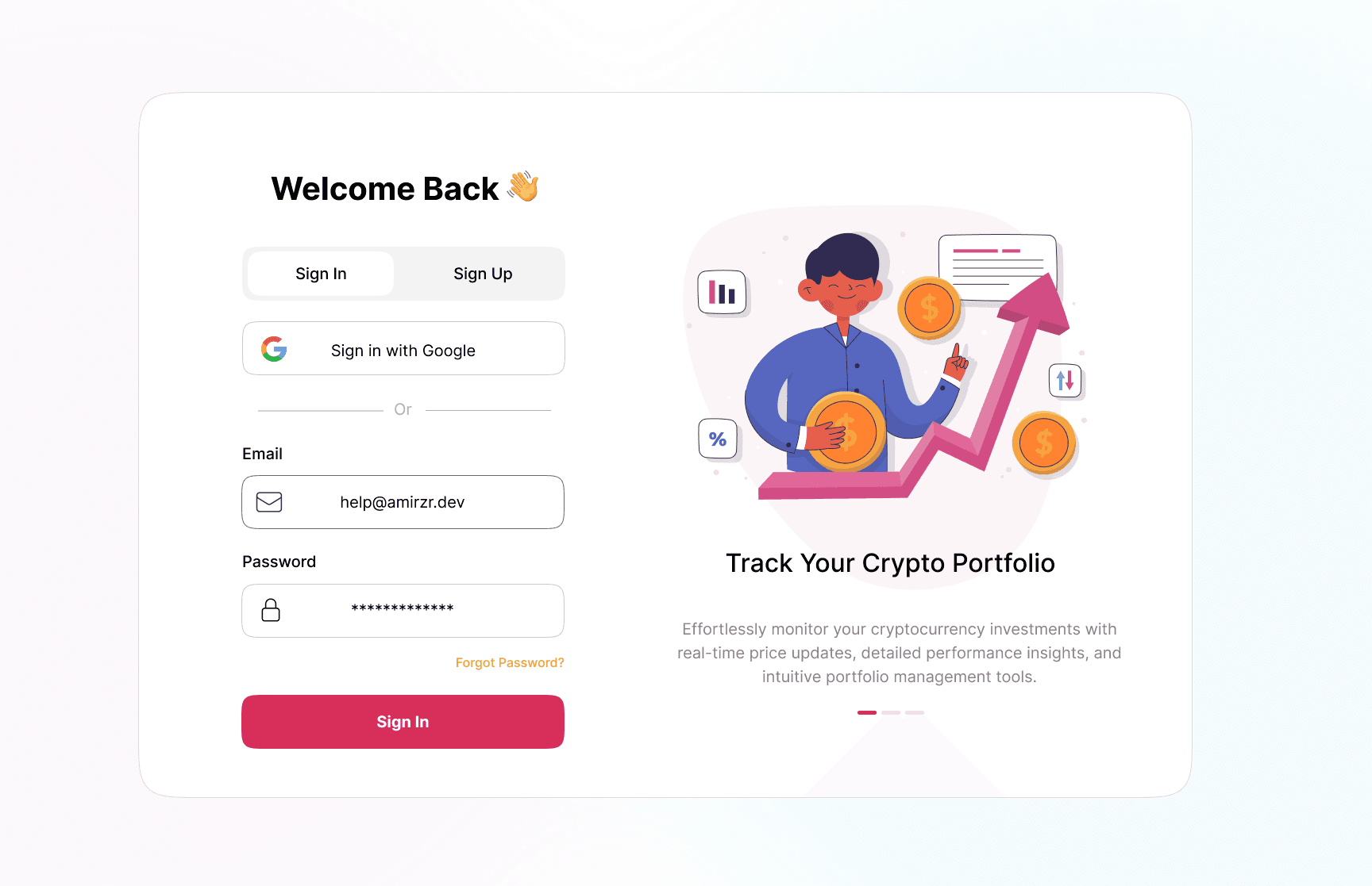 Zario Crypto Portfolio - Image 1